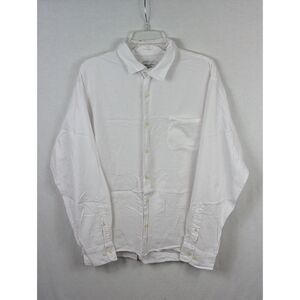 Peter Millar Button Up Dress Shirt White Men's Size XL